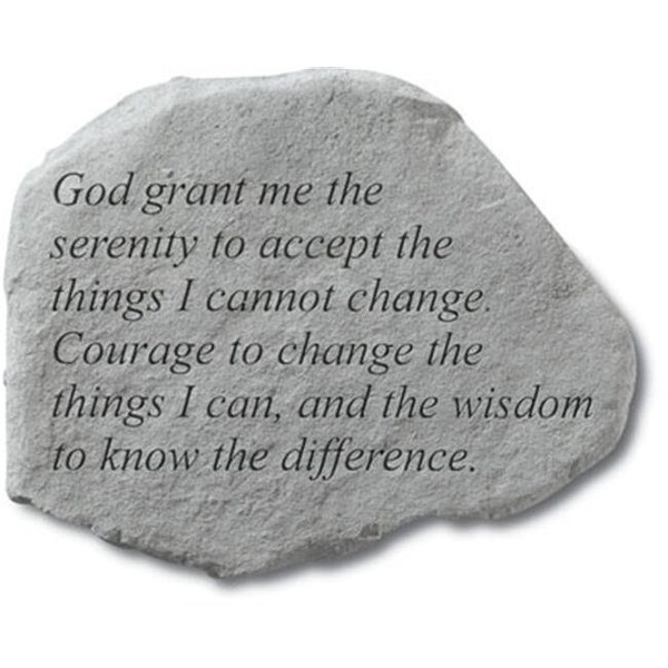 Kay Berry Inc Kay Berry- Inc. 61120 God Grant Me The Serenity - Memorial - 15.5 Inches x 11.5 Inches 61120 - main